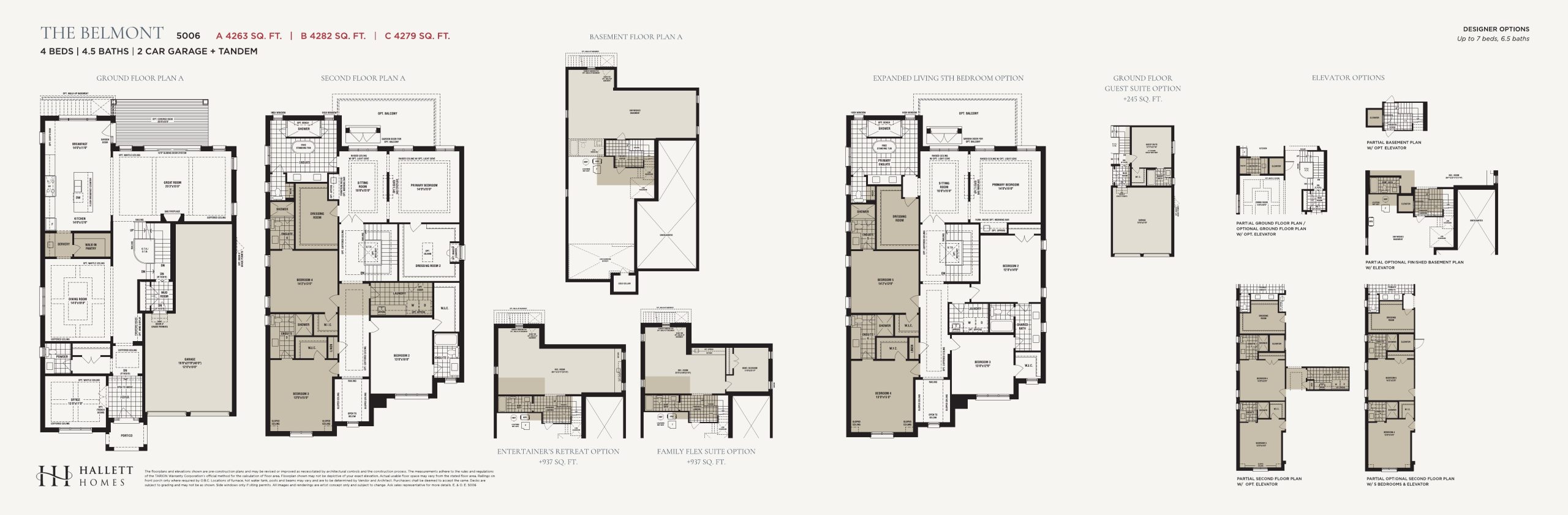 The Belmont floor plan