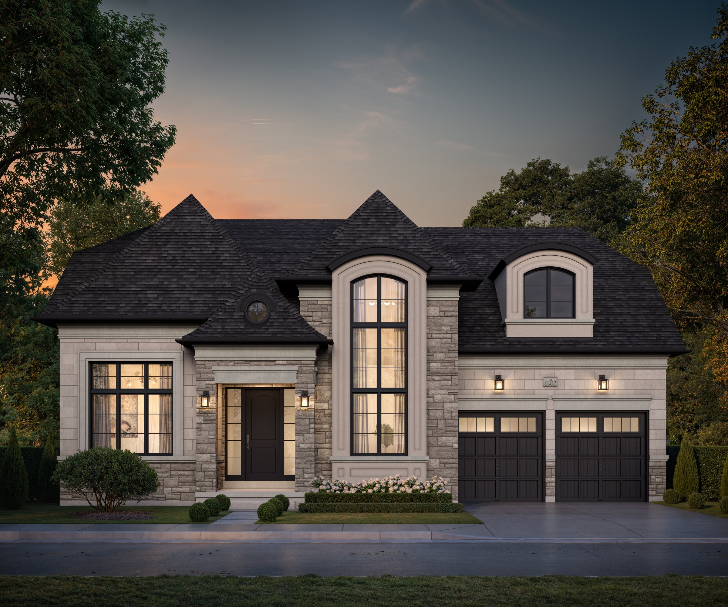 The Legacy by Hallett Homes in Burlington — rendering 1