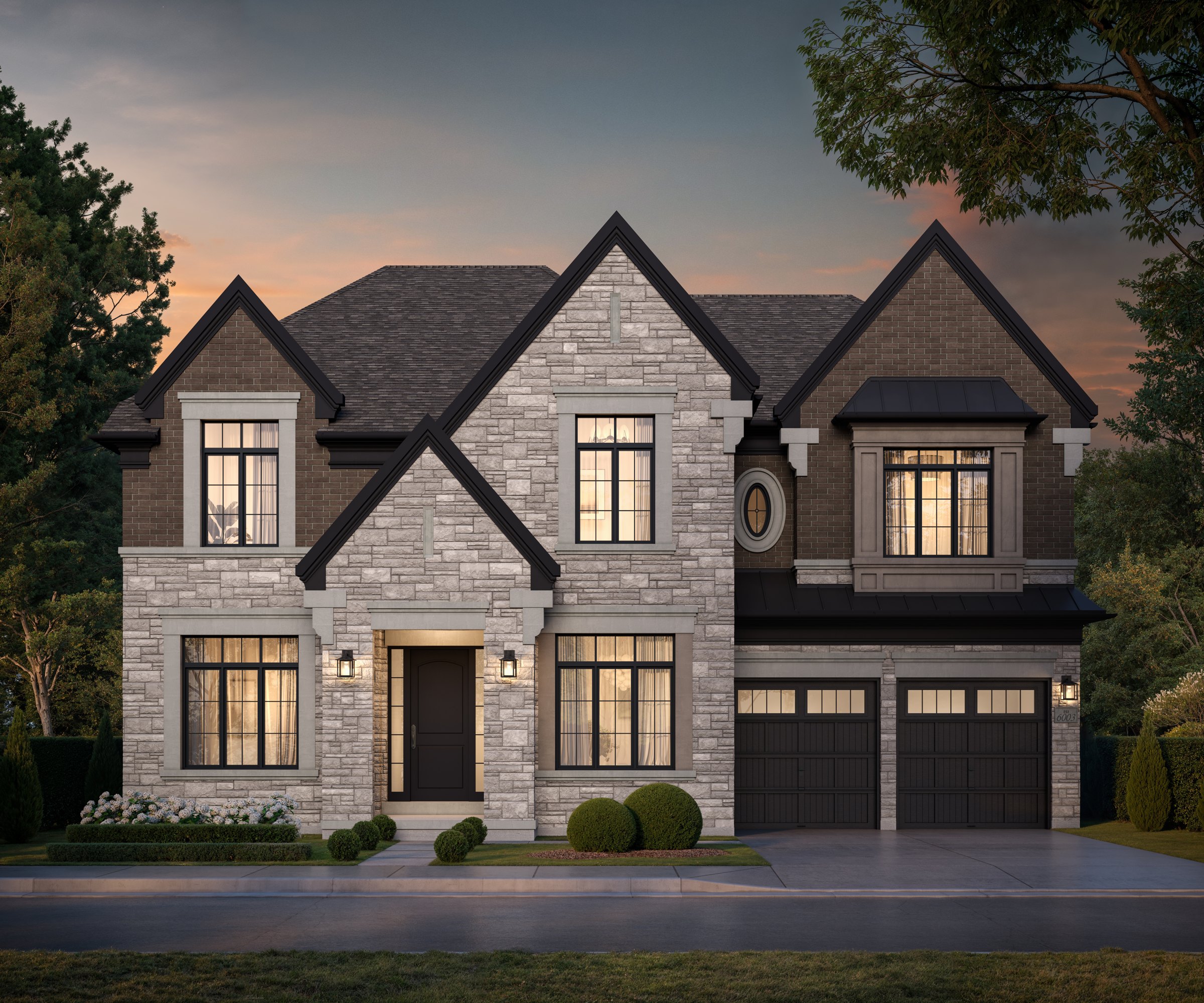 The Legacy by Hallett Homes in Burlington — rendering 2