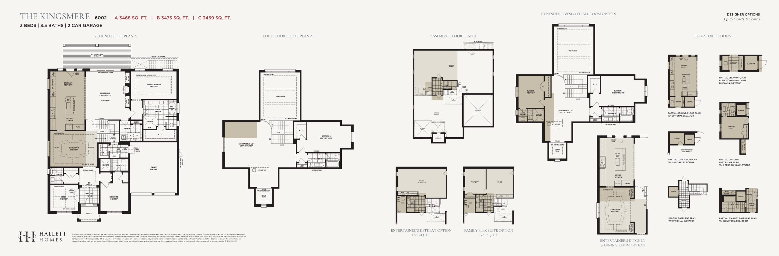 The Kingsmere floor plan