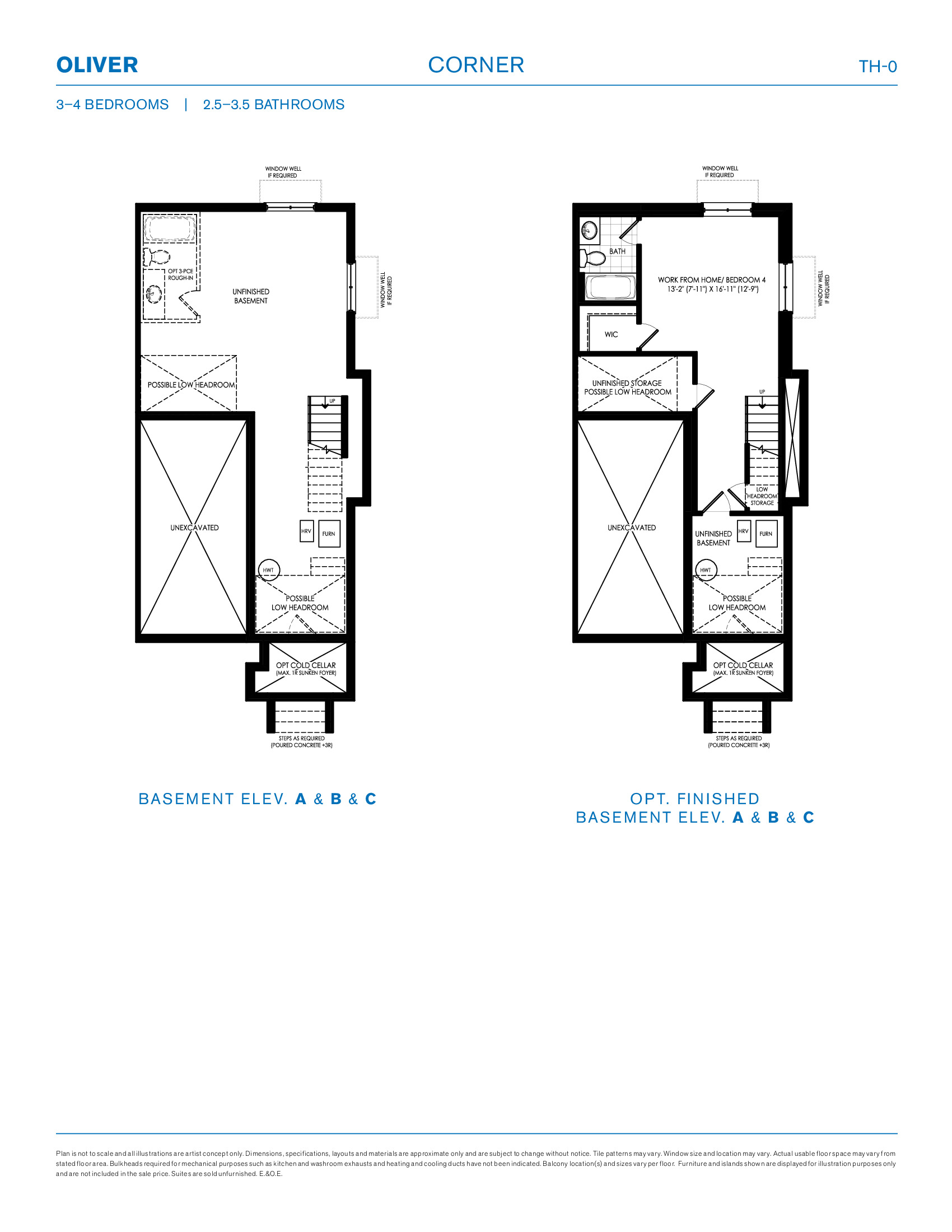 Oliver Corner floor plan