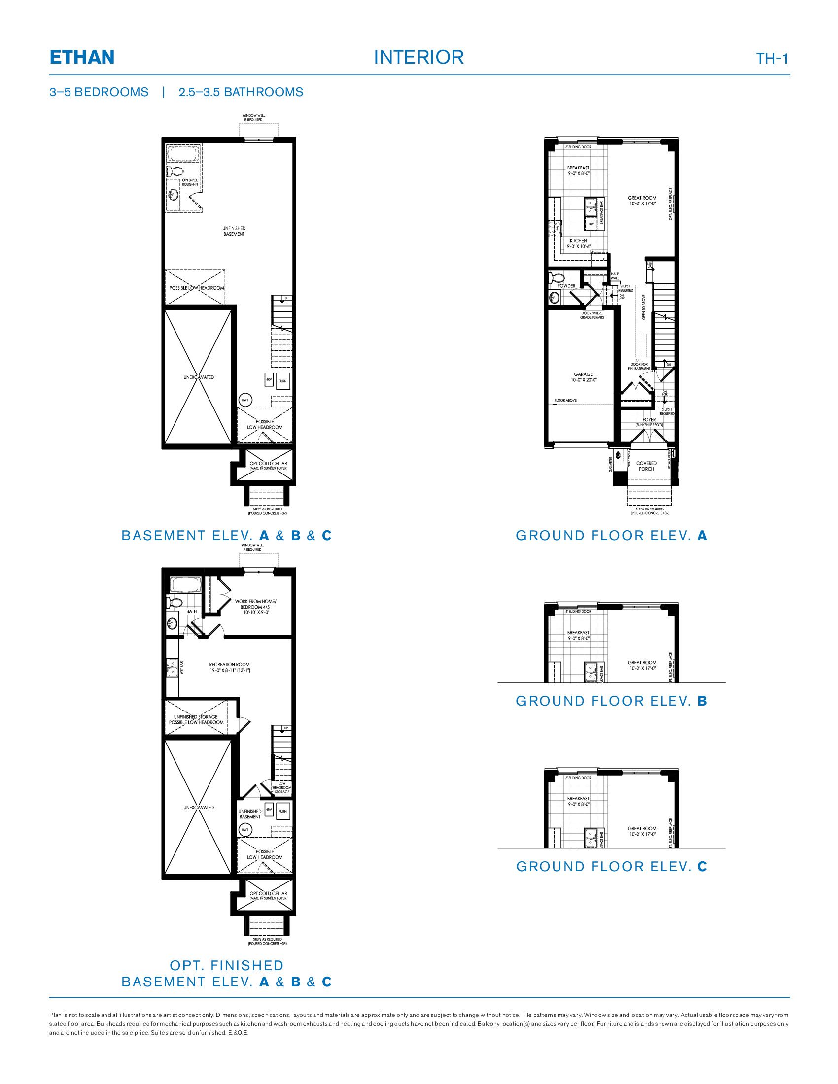 Ethan Interior floor plan