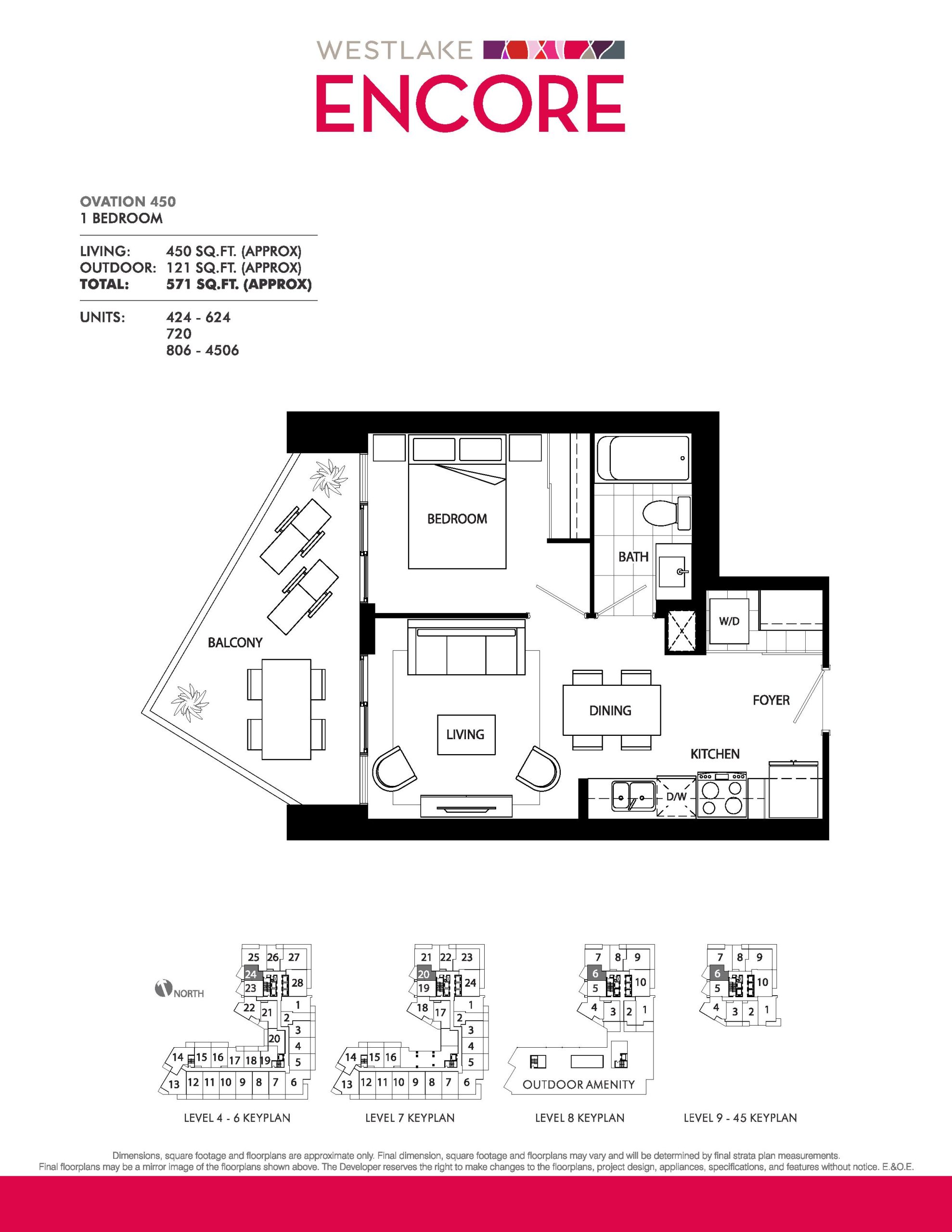 Ovation 450 floor plan