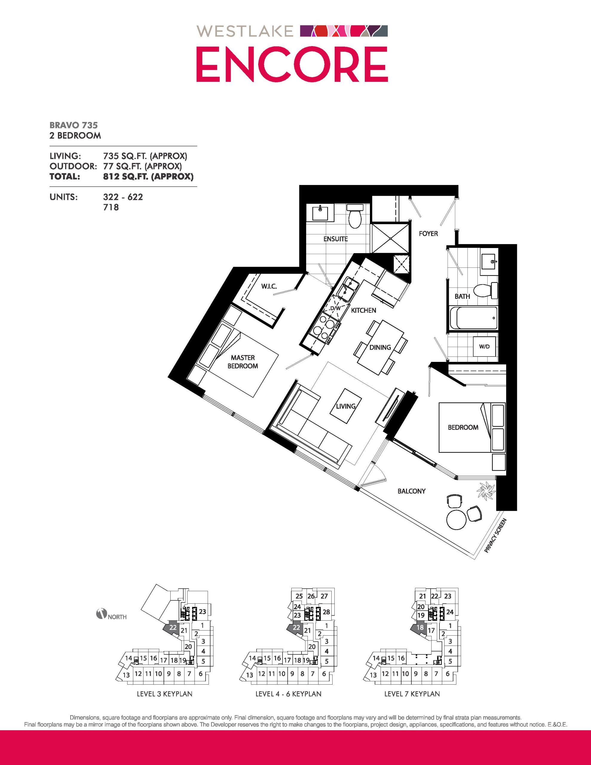 Bravo 735 floor plan