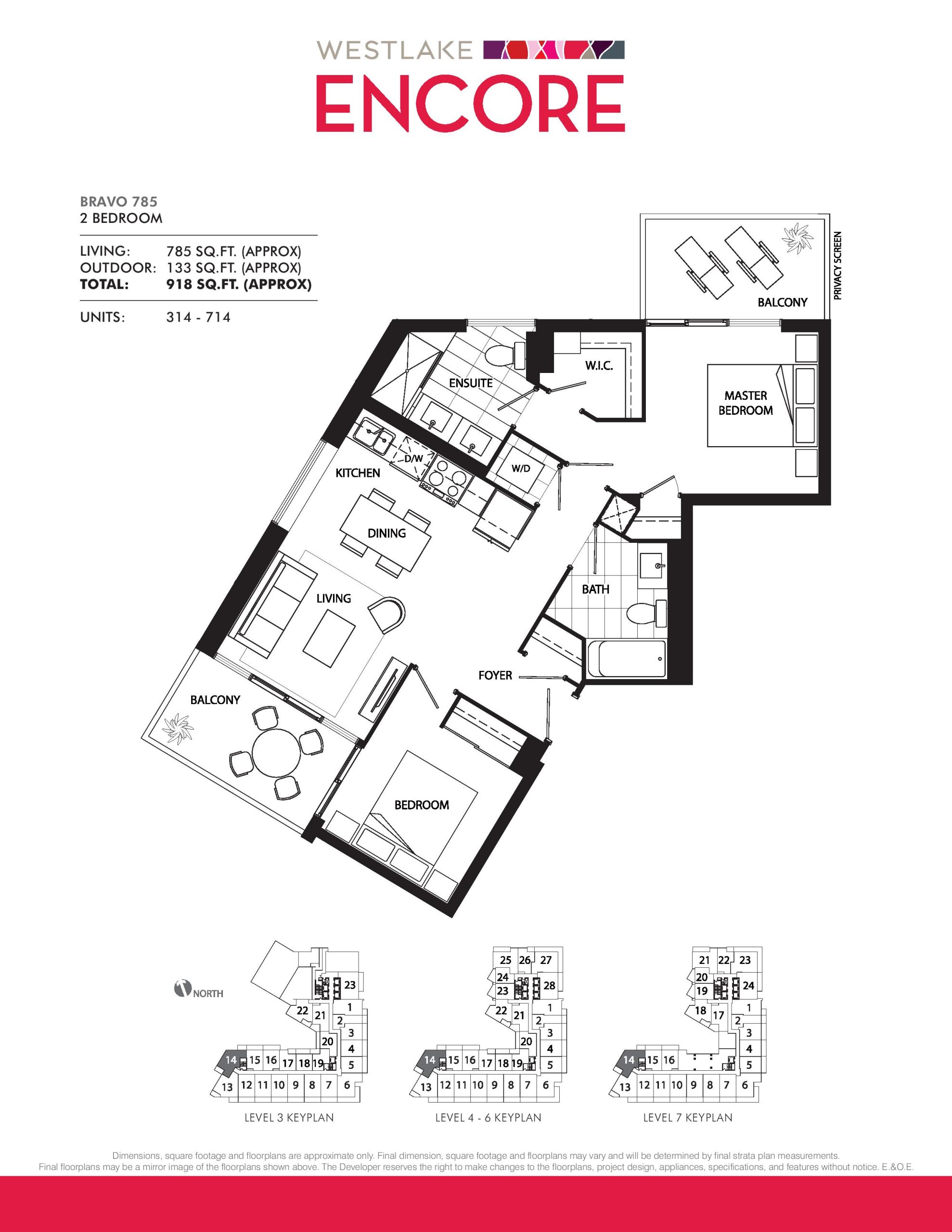 Bravo 785 floor plan