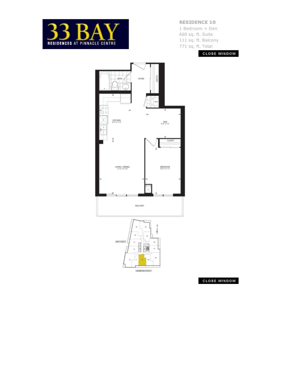 Residence 10 floor plan