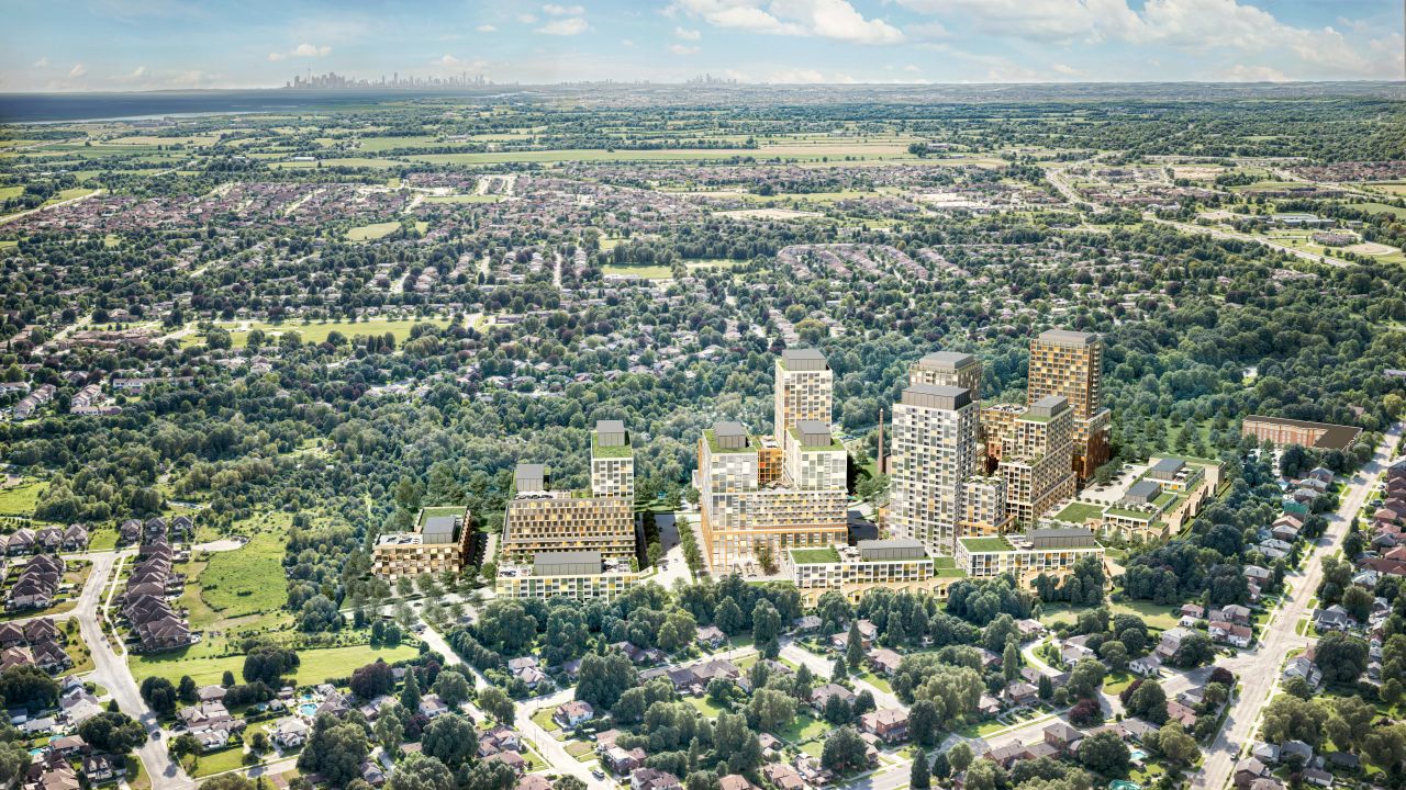 Treadstone District in Clarington — rendering 4