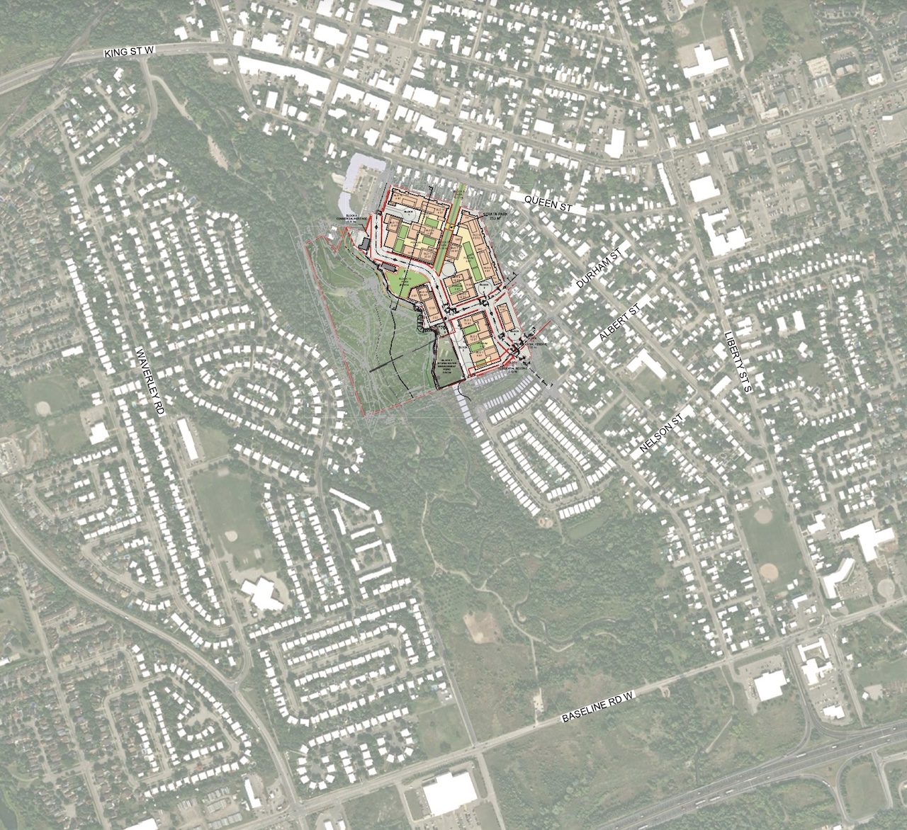 Treadstone District in Clarington — rendering 3