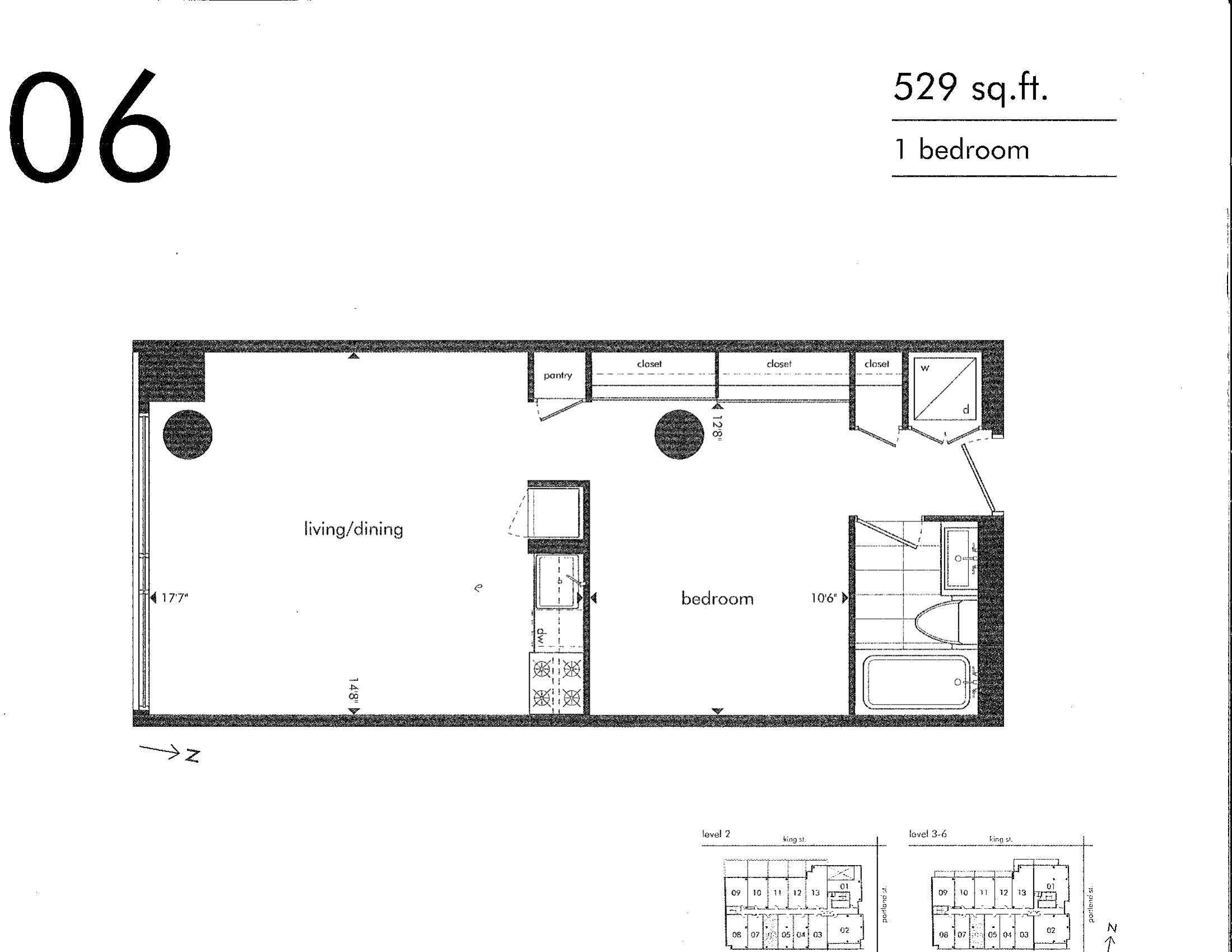 Suite 206 floor plan