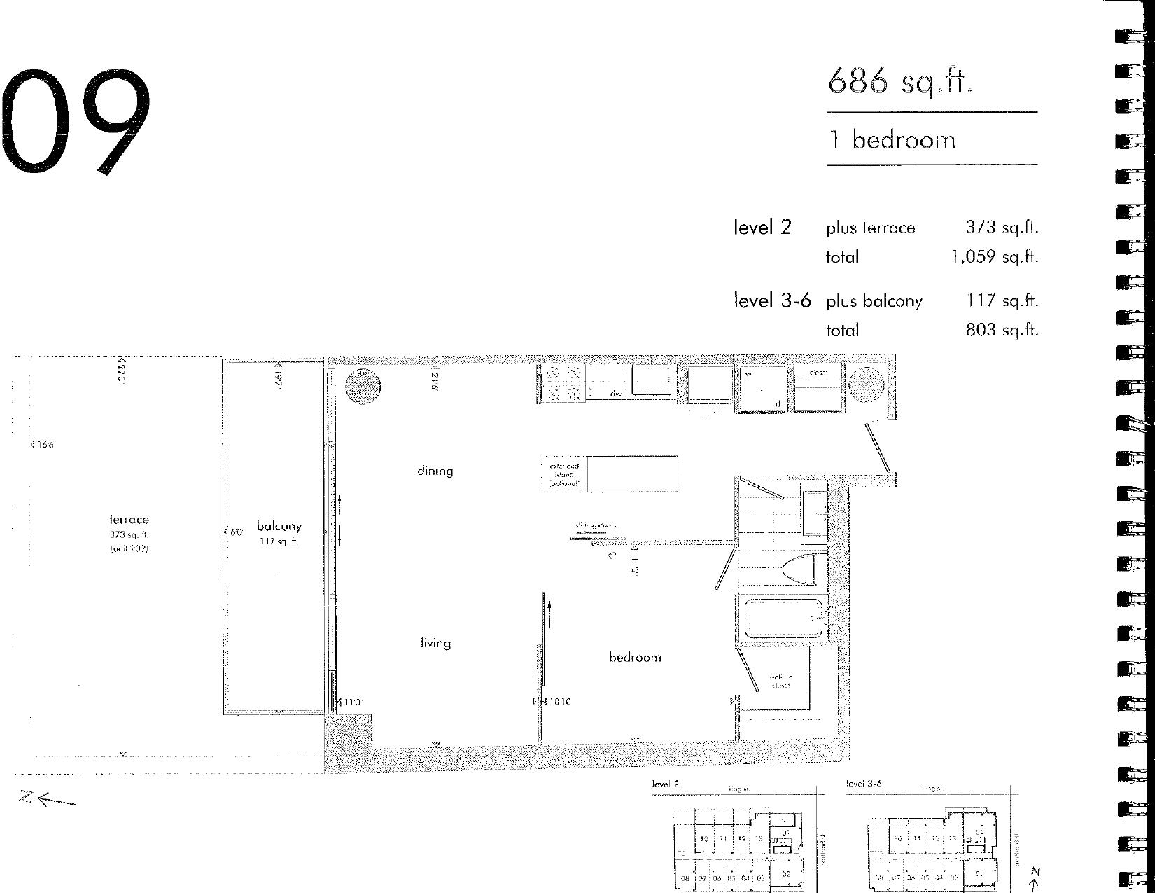 Suite 209 floor plan