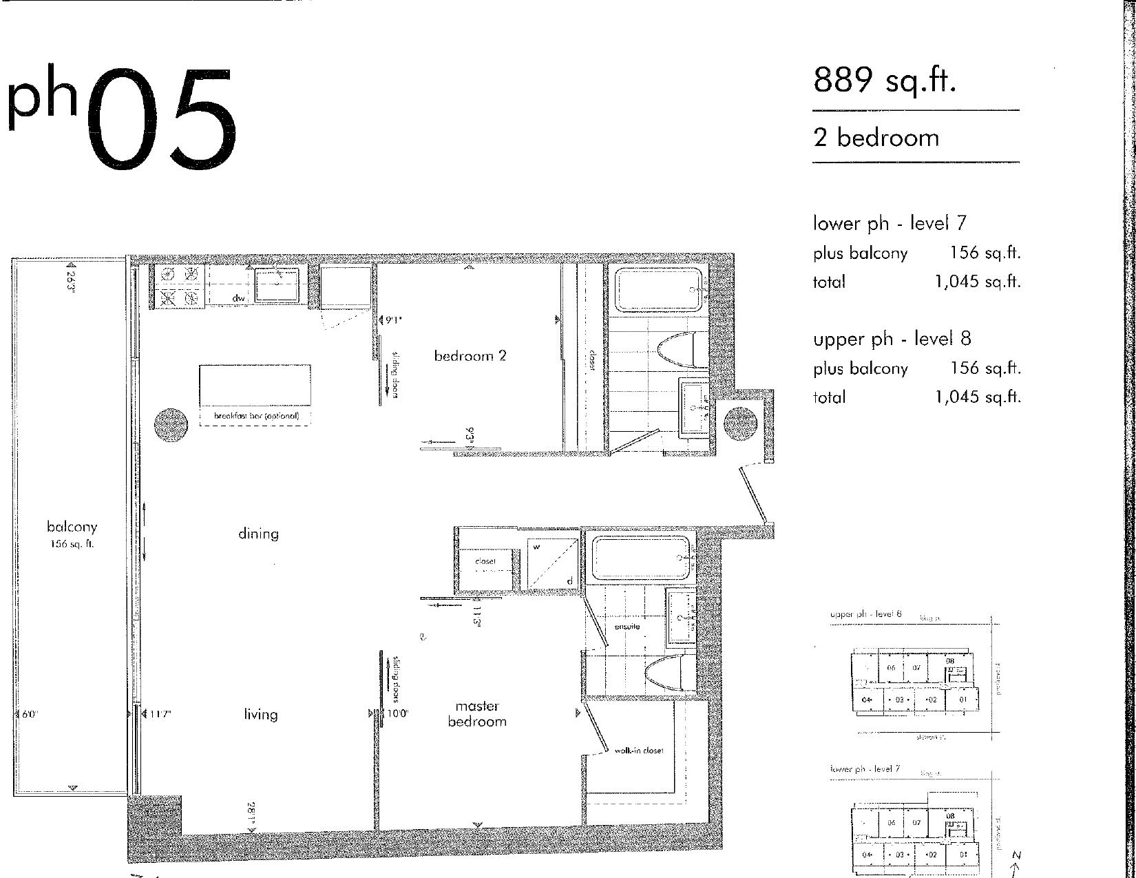 Suite 705 floor plan