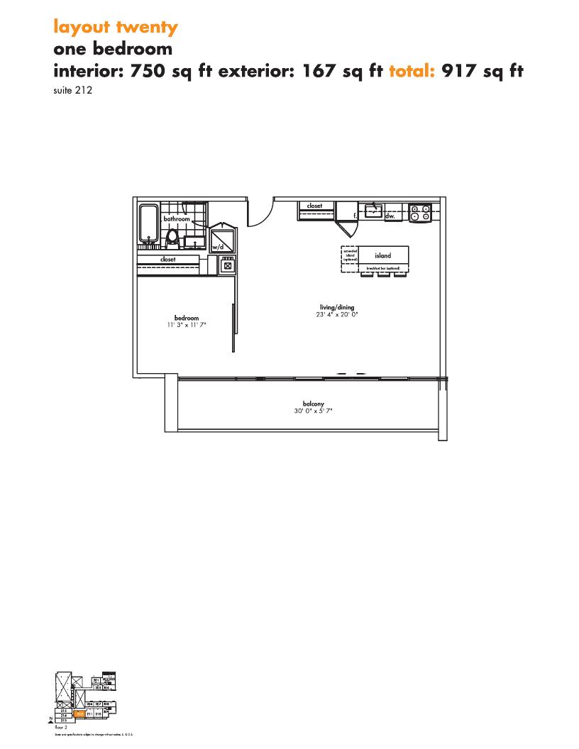 Layout 20 floor plan