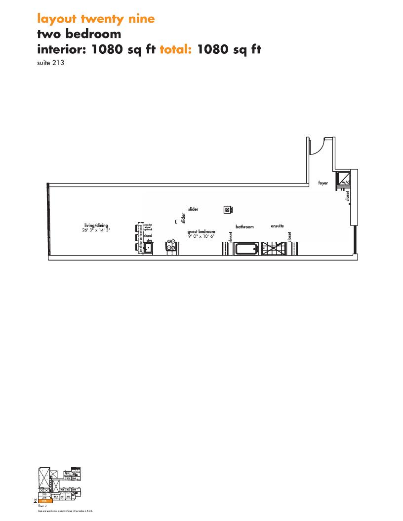 Layout 29 floor plan
