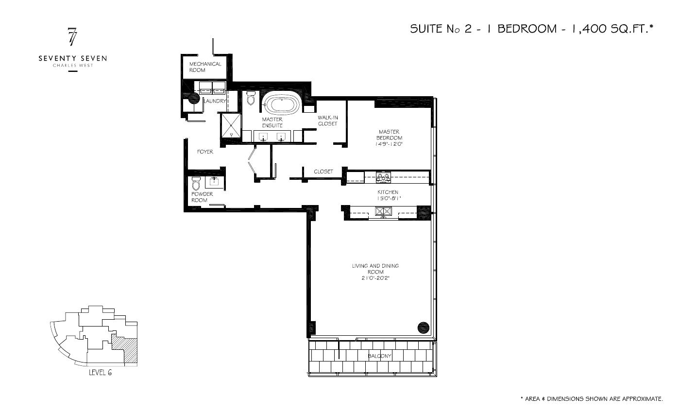 Suite 2 floor plan