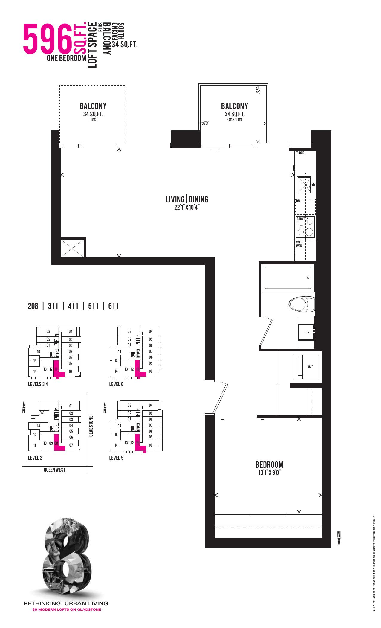 Suite 208 floor plan