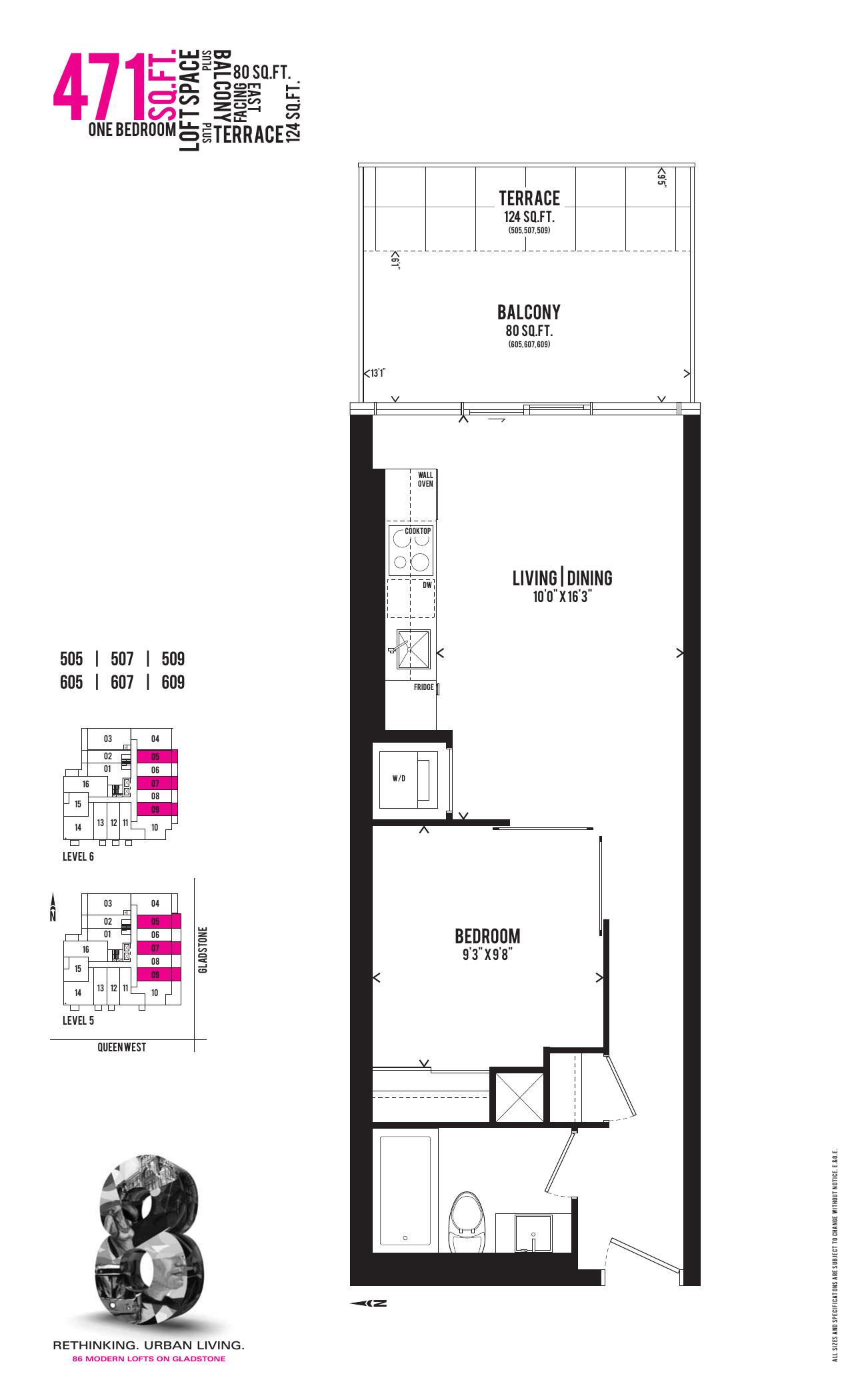 Suite 505 floor plan