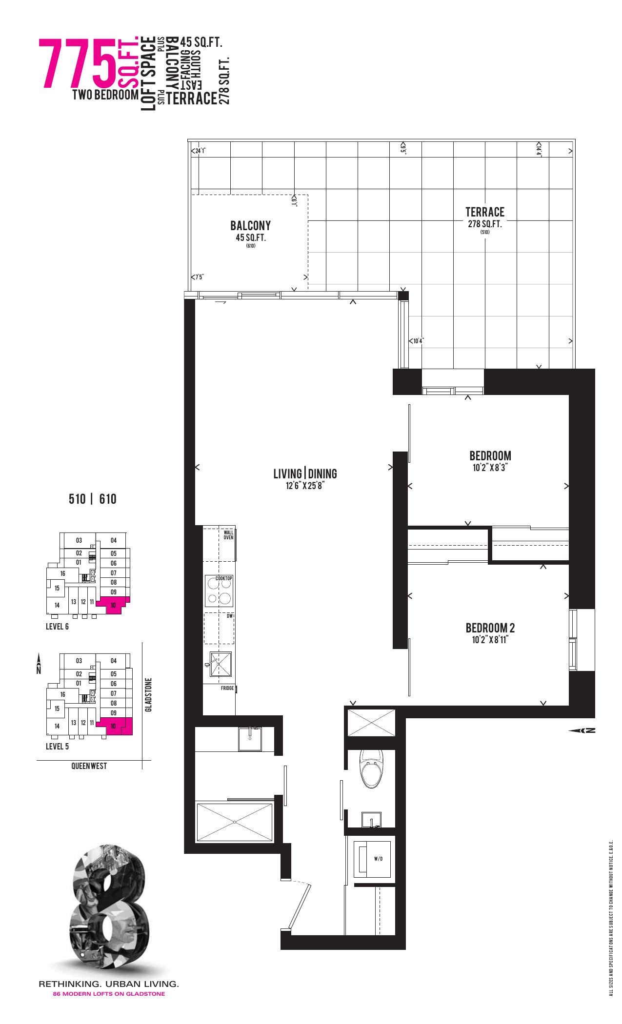Suite 510 floor plan