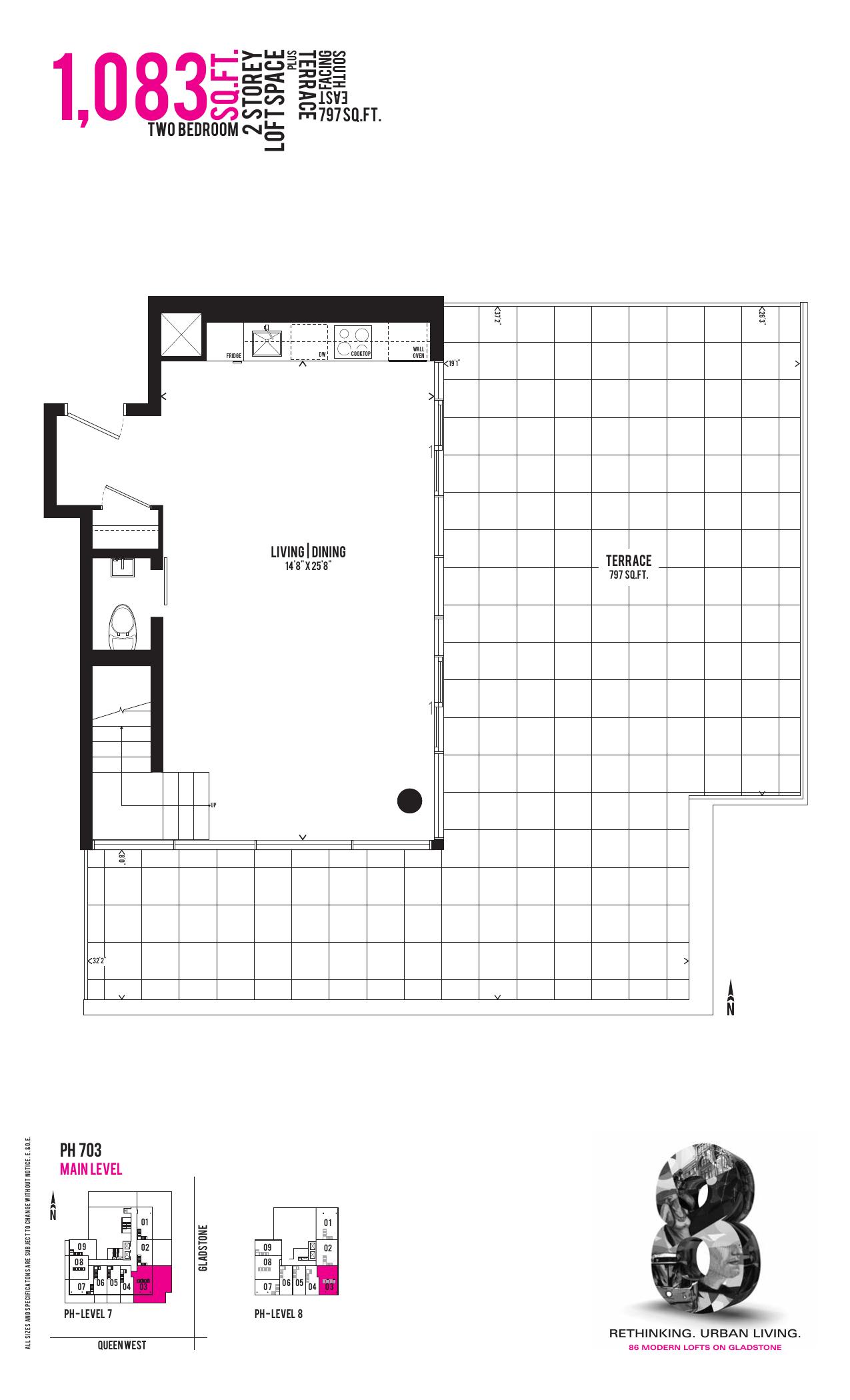 Suite 703 (PH) floor plan