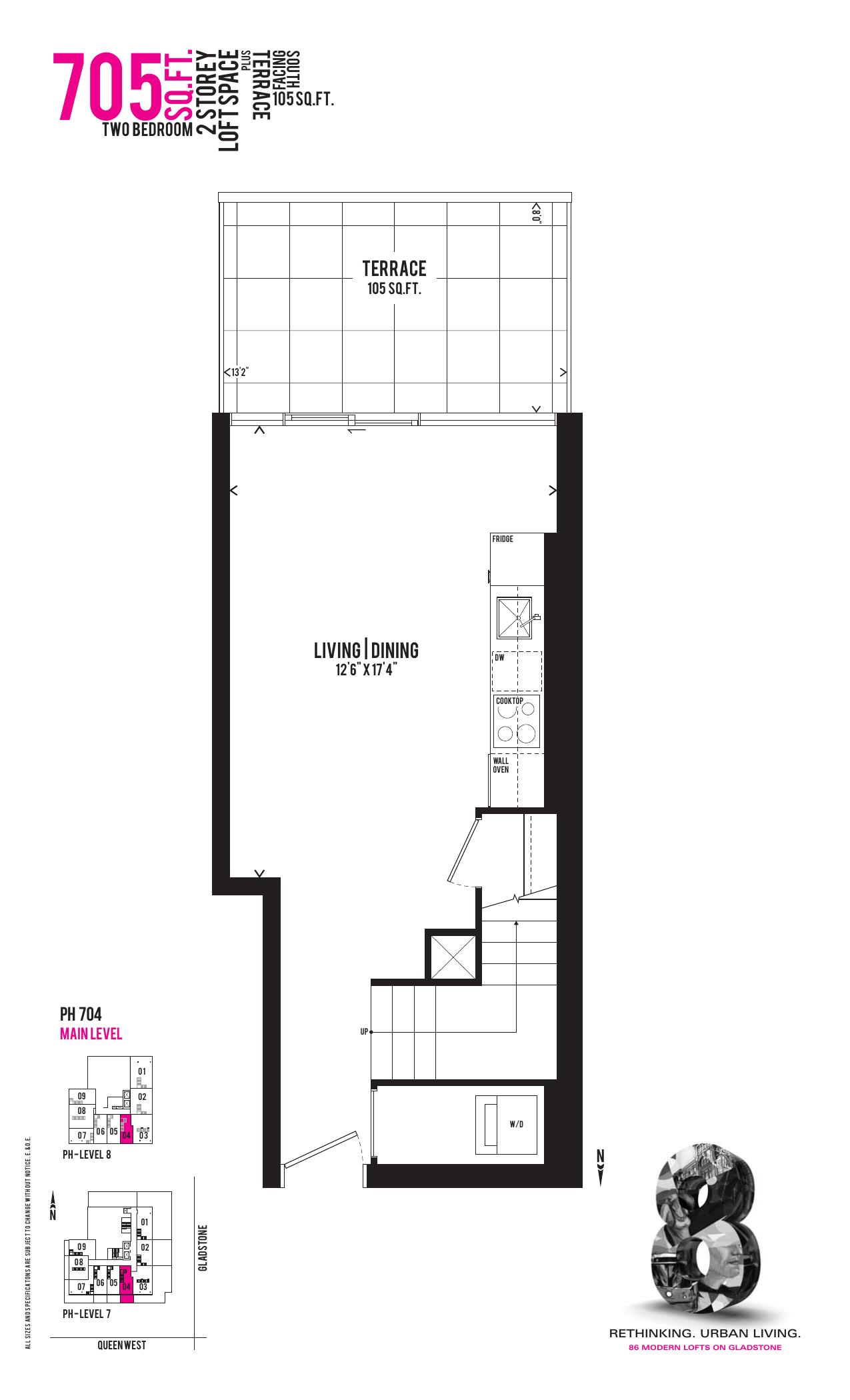 Suite 704 (PH) floor plan