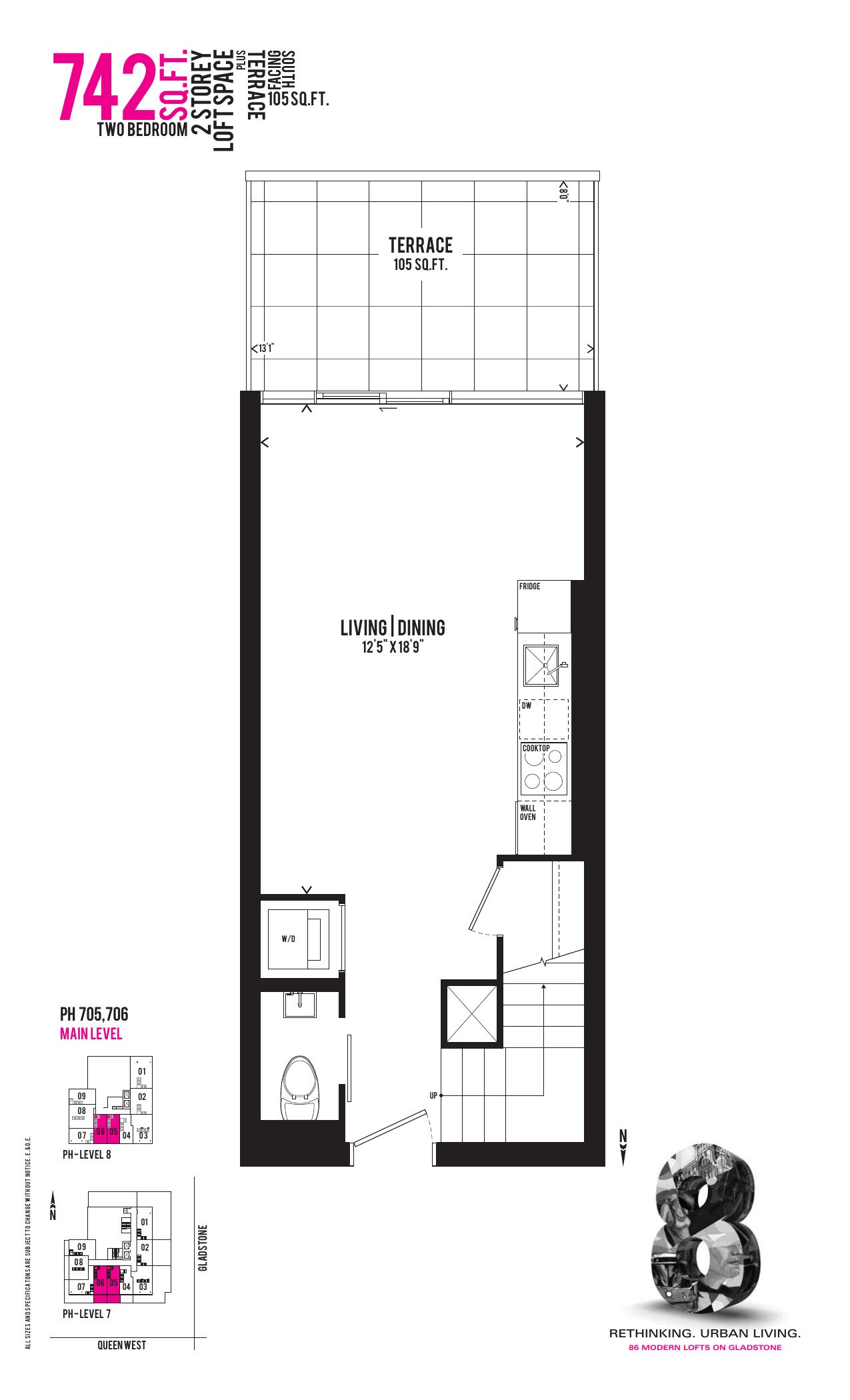 Suite 705 (PH) floor plan