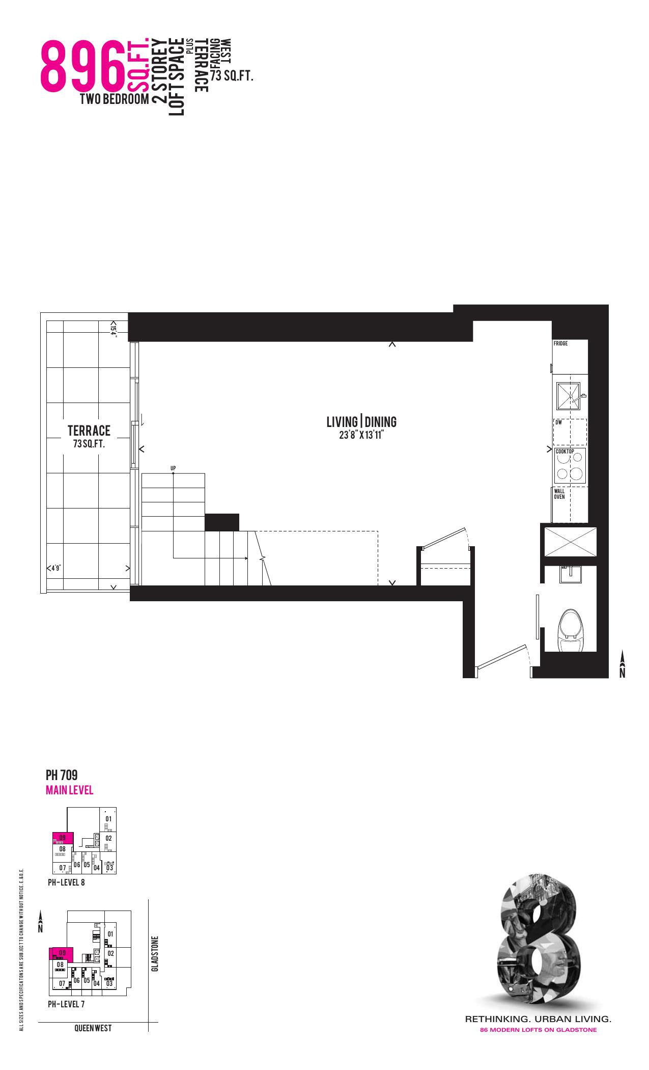 Suite 709 (PH) floor plan