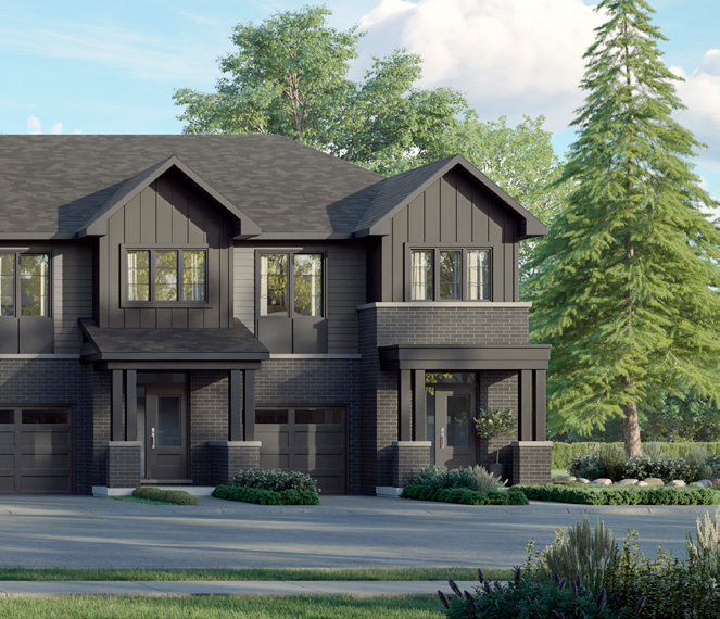 Creekview Collective Towns Phase 2 in Milton — rendering 6
