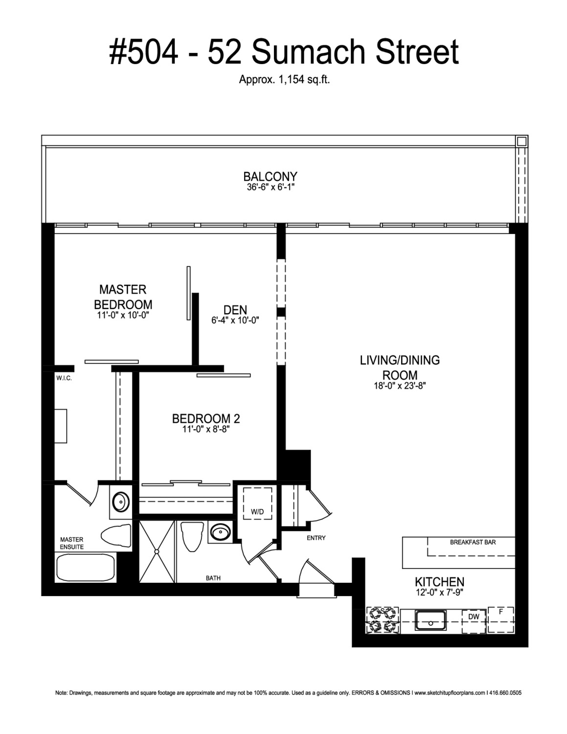 Suite 504 floor plan