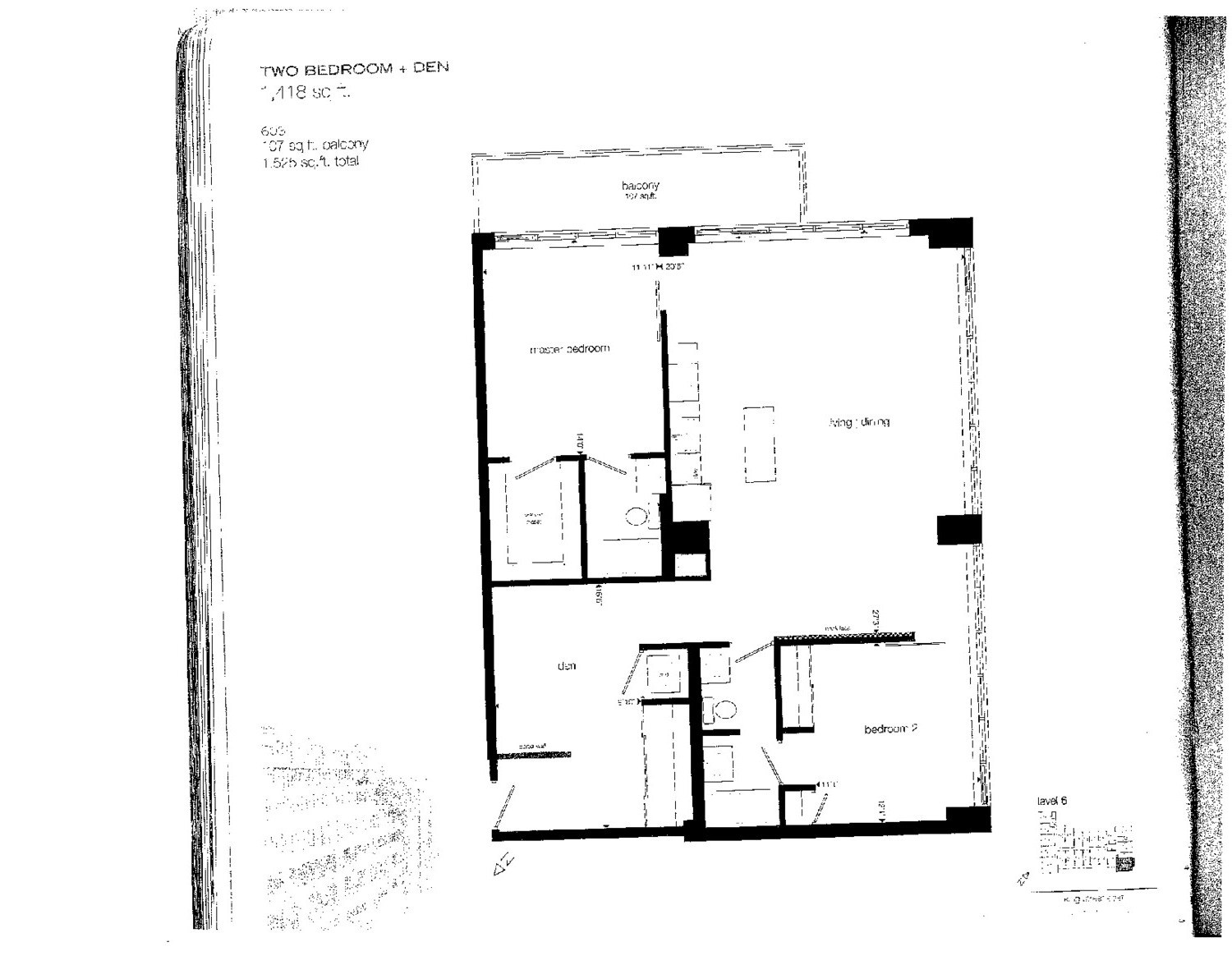 Suite 603 floor plan