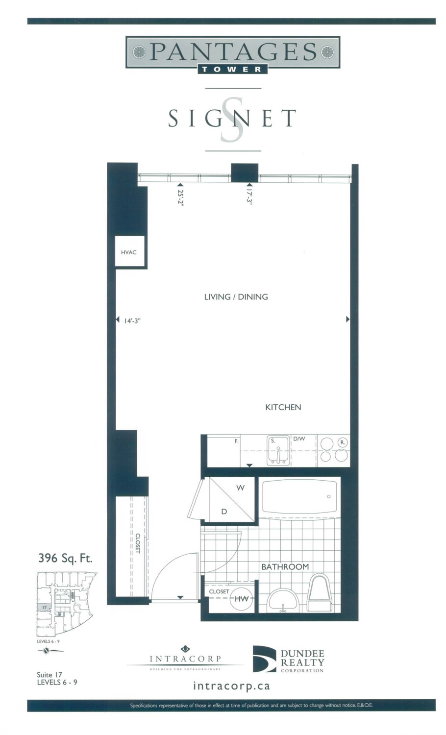 Signet floor plan