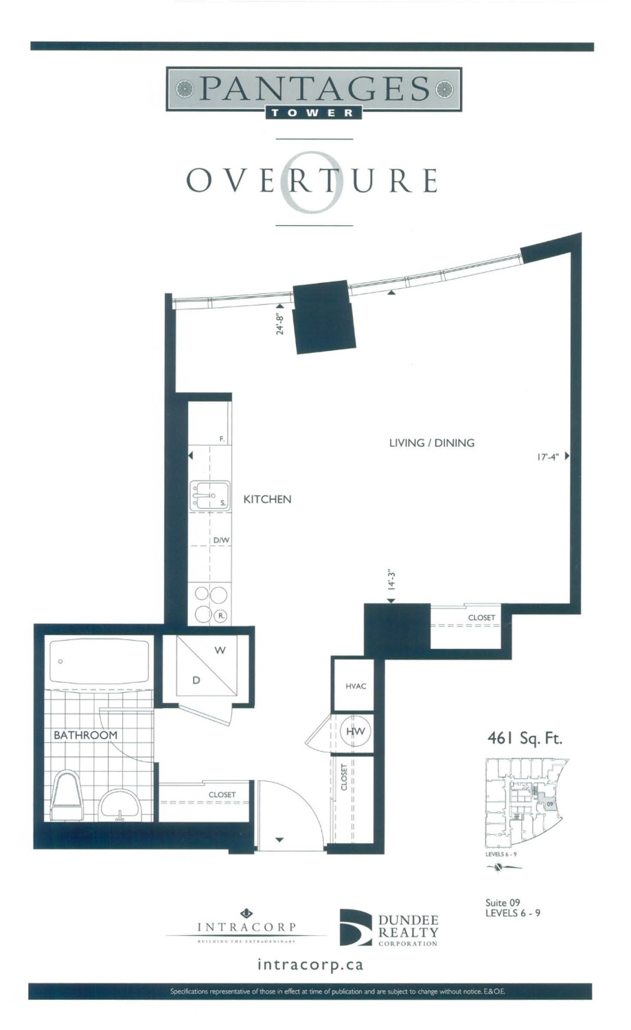 Overture floor plan