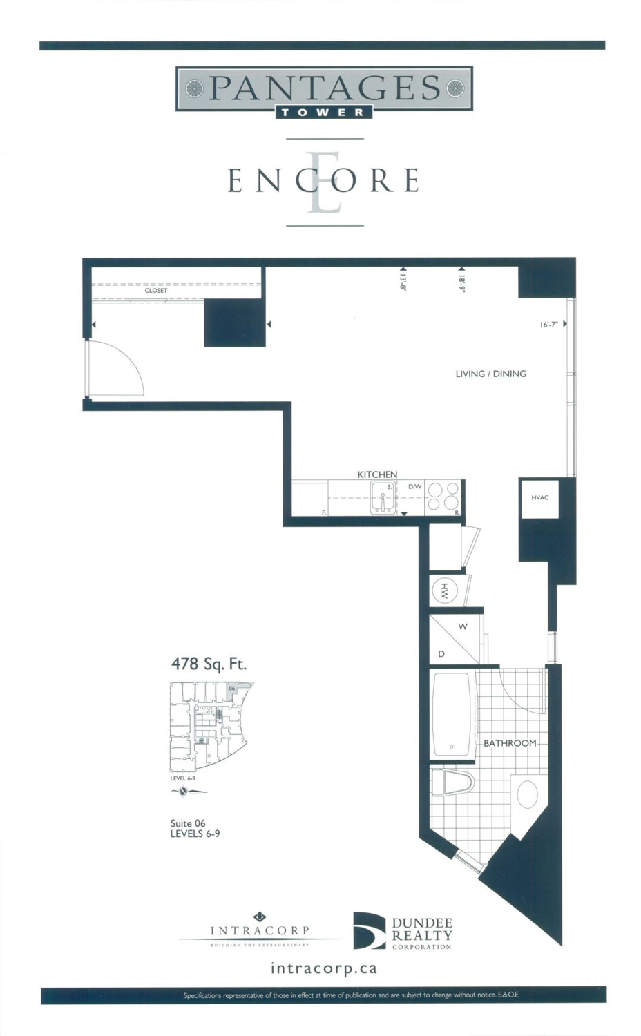 Encore (Suite 06) floor plan