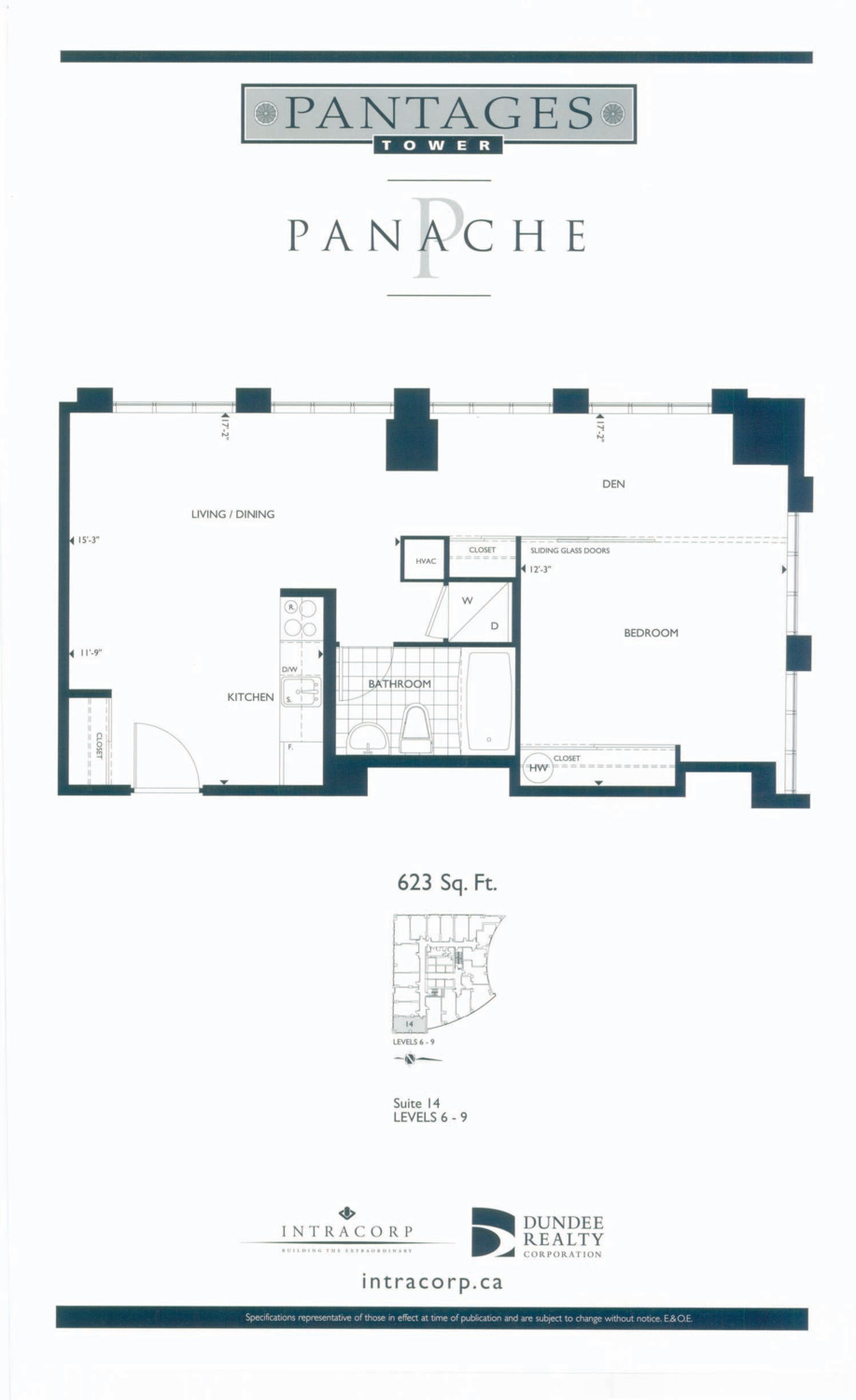 Panache floor plan