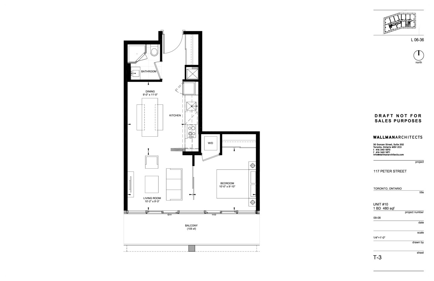 T3 floor plan