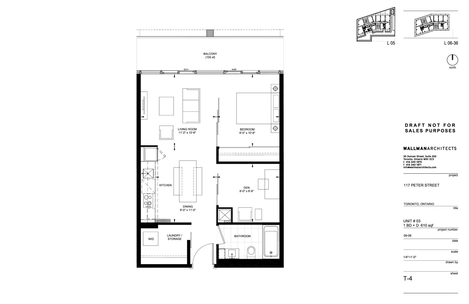 T4 floor plan