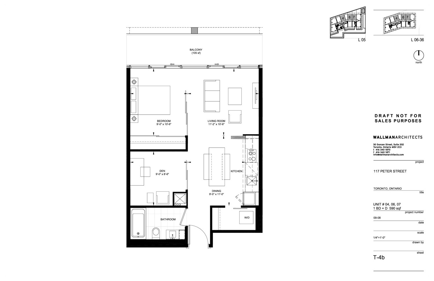 T4b floor plan