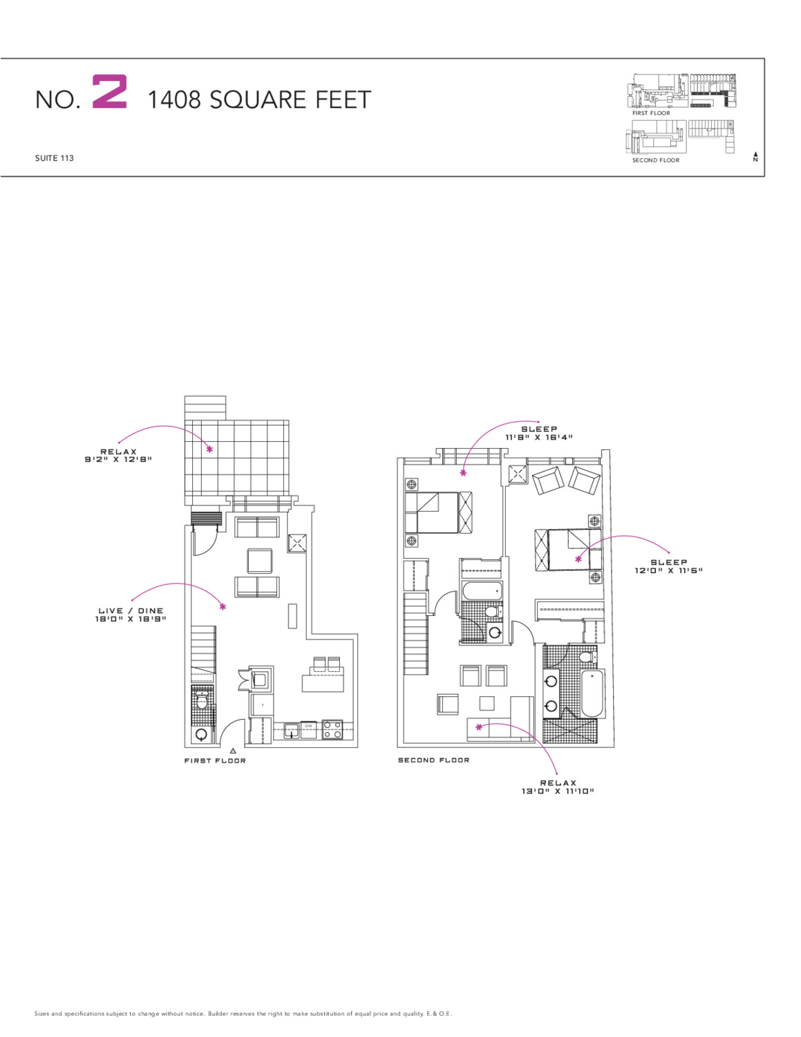Suite 113 floor plan