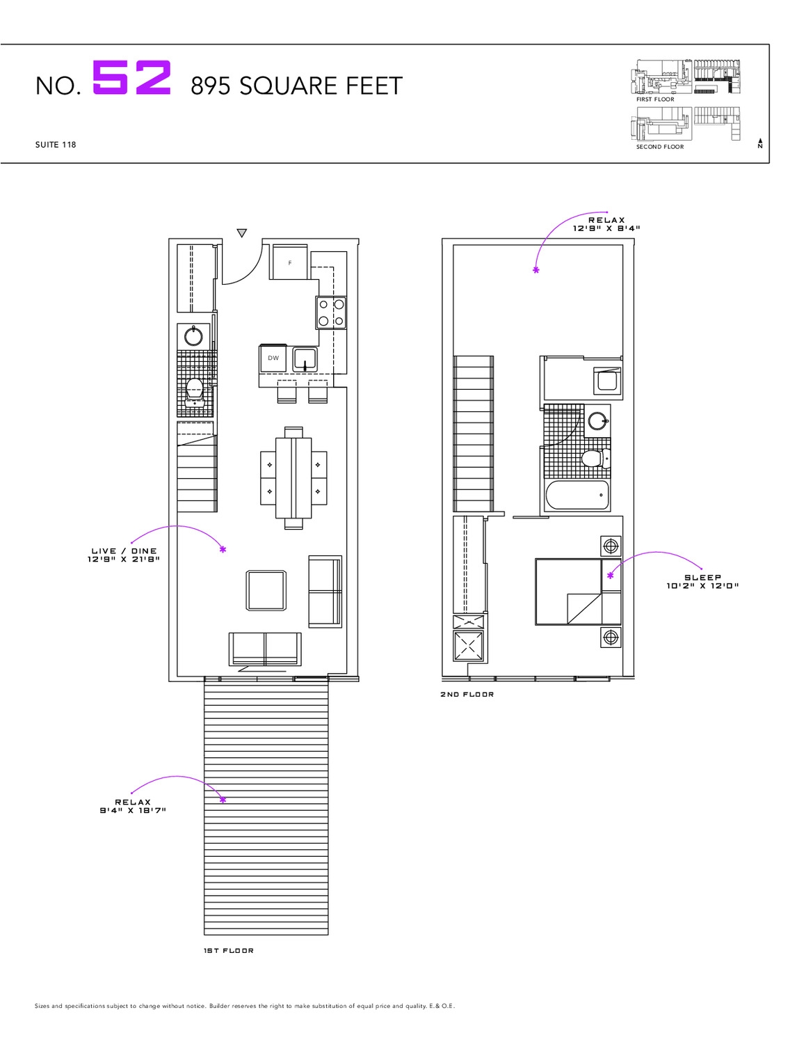 Suite 118 floor plan