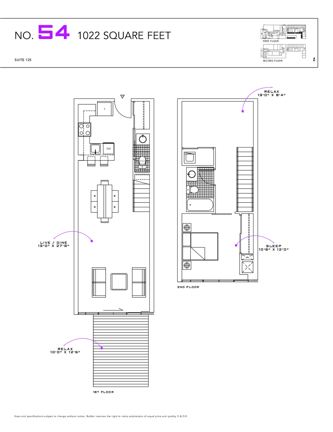 Suite 125 floor plan