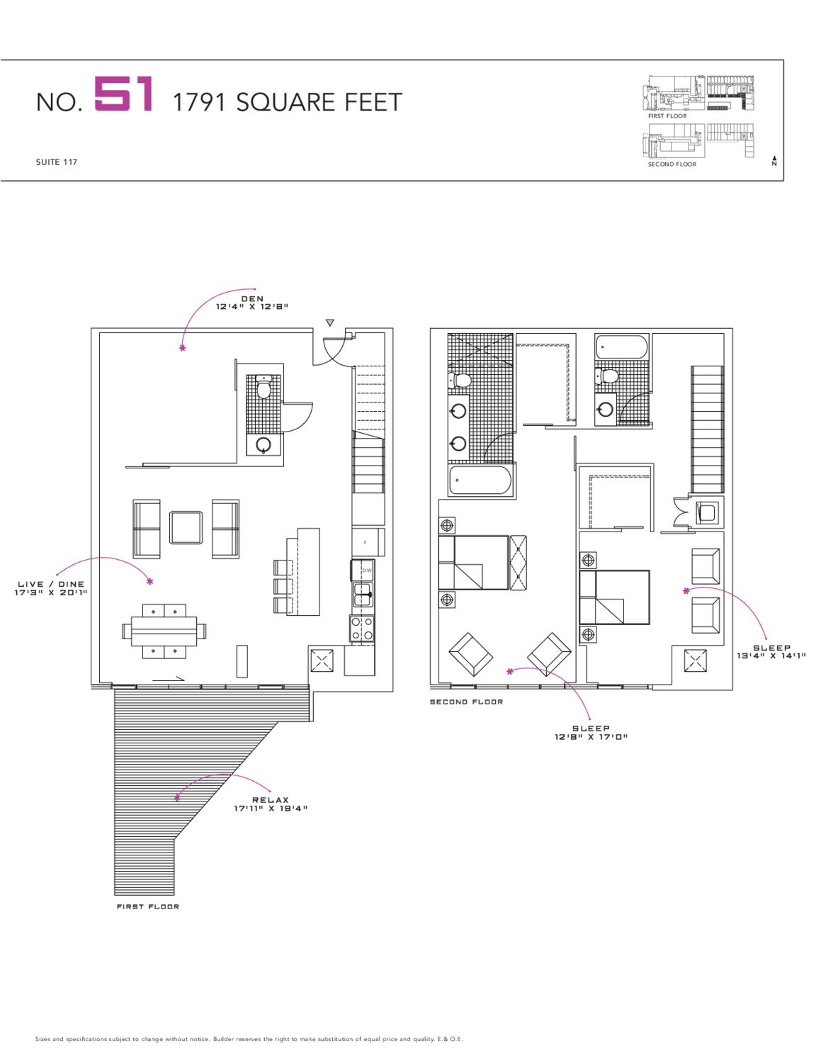 Suite 117 floor plan