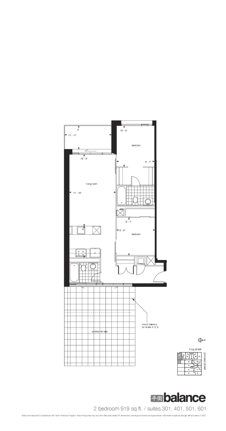 Balance floor plan