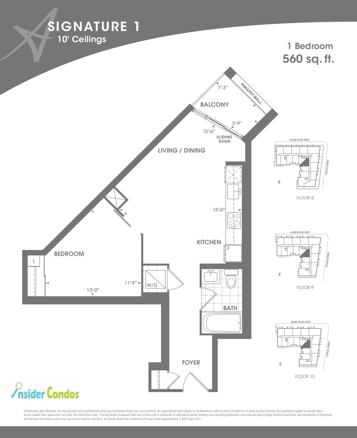 Signature 1 floor plan