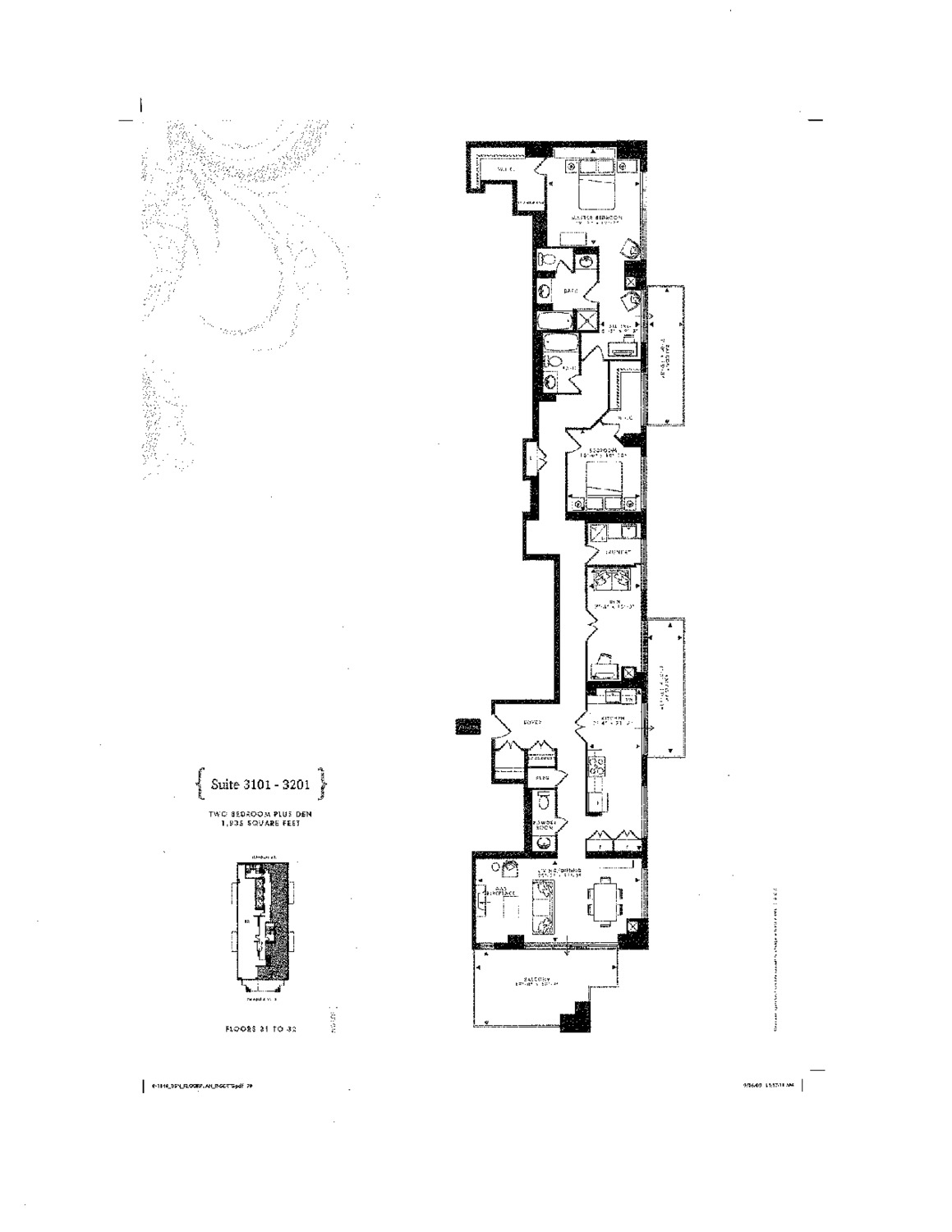 Suite 3101 - 3201 floor plan