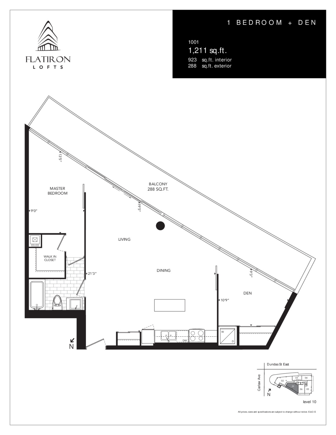 1001 floor plan