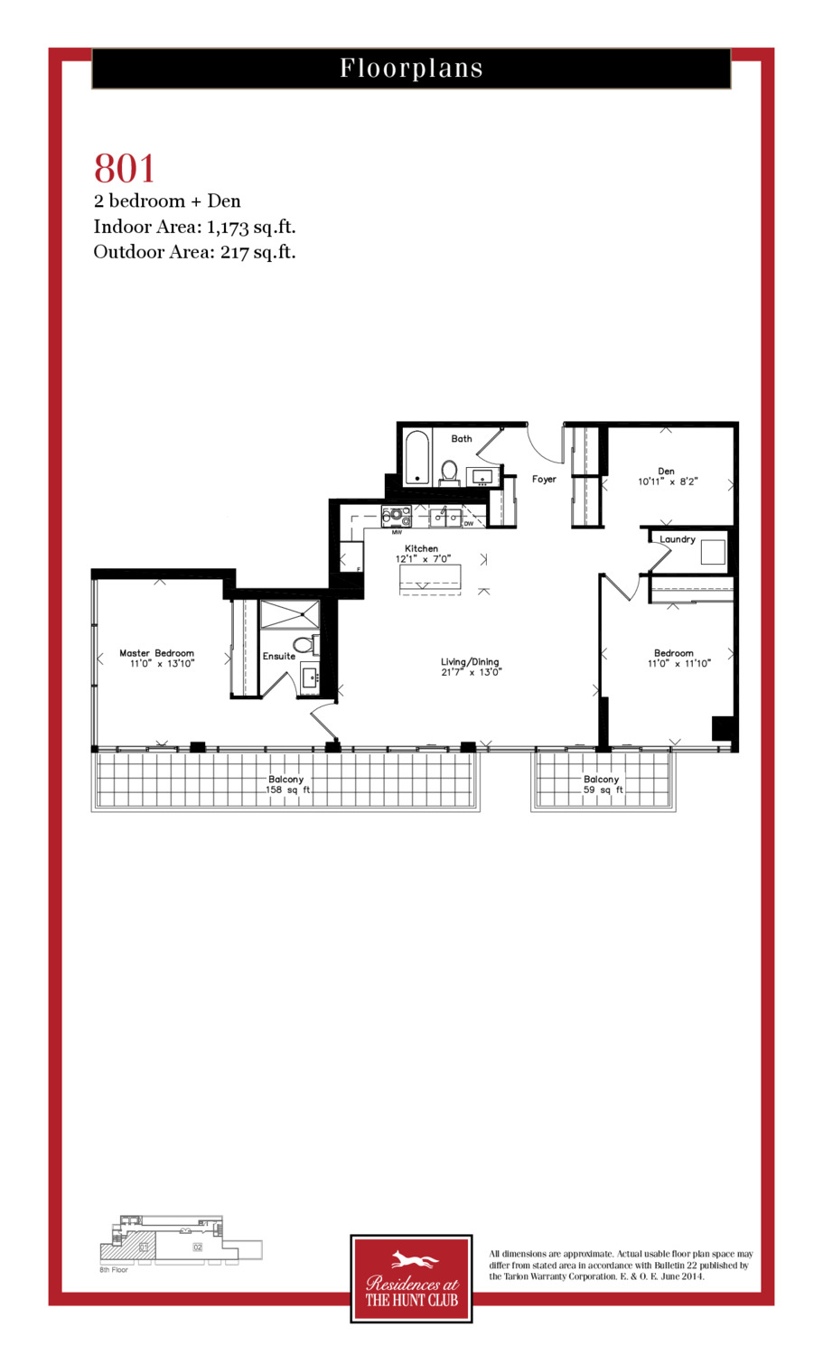 801 floor plan