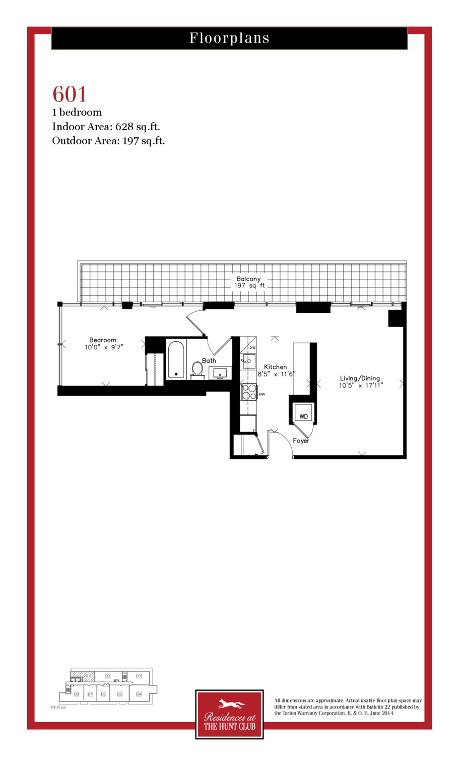 601 floor plan