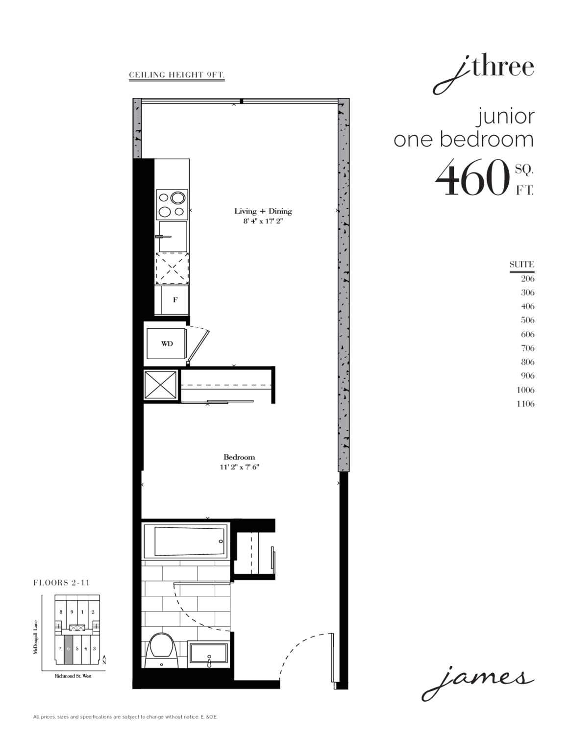 jthree floor plan