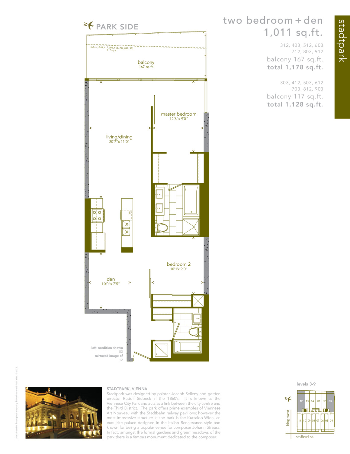 Stadtpark floor plan