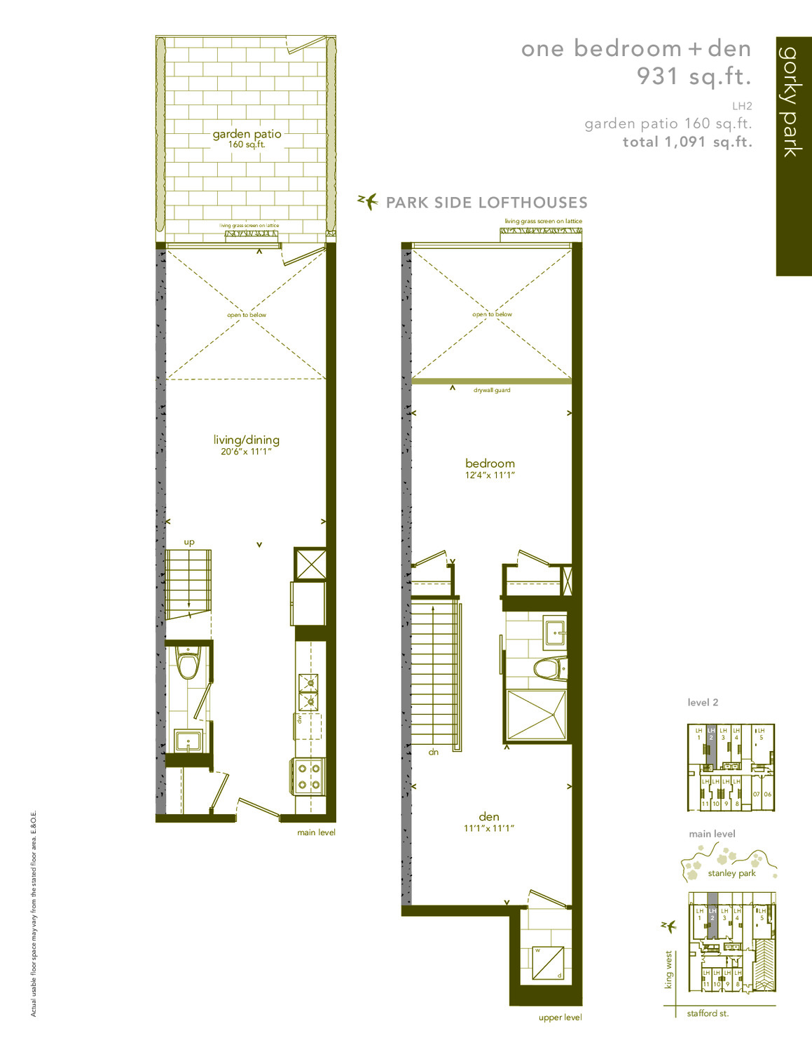 Luxembourg Gardens floor plan