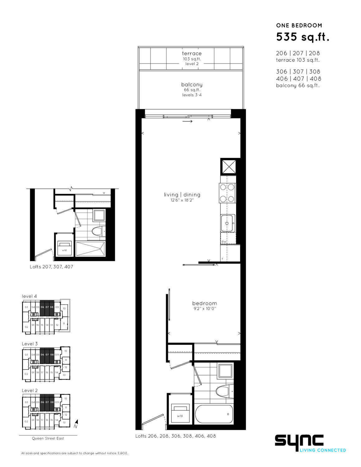 Suite 206 floor plan