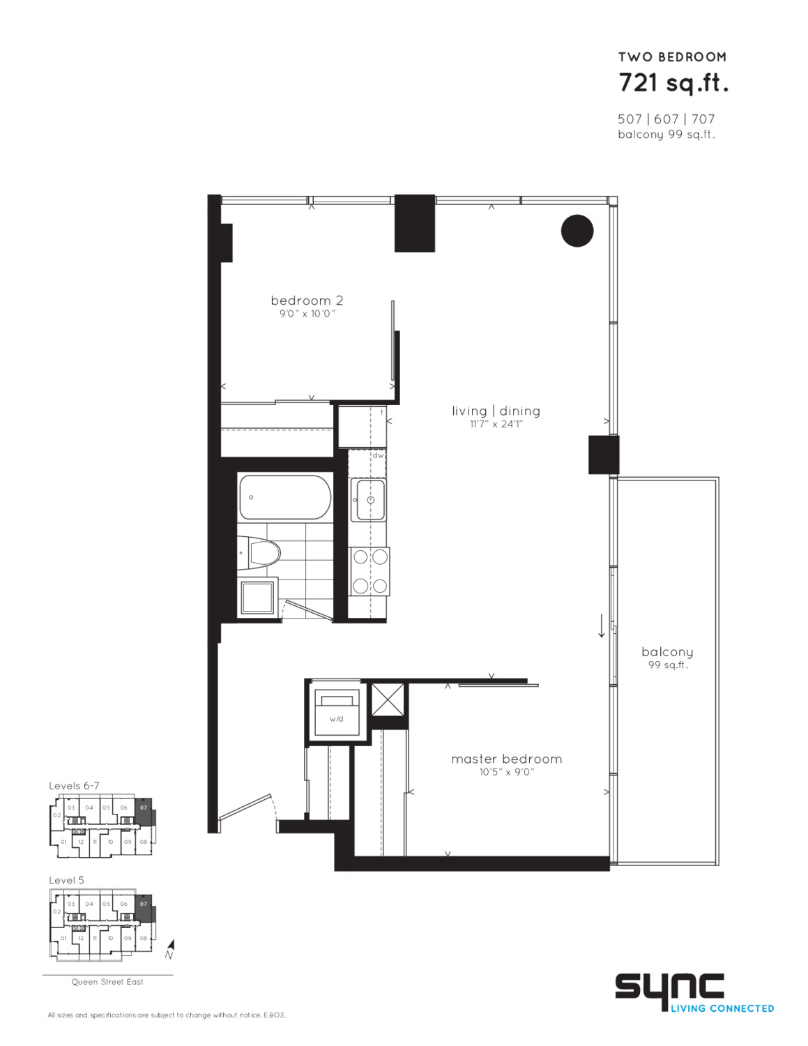 Suite 507 floor plan